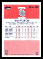 1986-87 Fleer #85 Jim Paxson Ex-Mint Basketball  ID: 508890