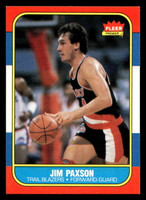 1986-87 Fleer #85 Jim Paxson Near Mint Basketball 