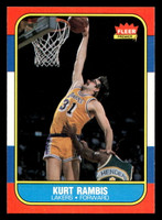 1986-87 Fleer #89 Kurt Rambis NM-Mint RC Rookie Basketball  ID: 508913