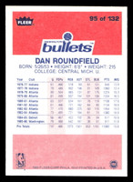 1986-87 Fleer #95 Dan Roundfield Near Mint+ Basketball  ID: 508943