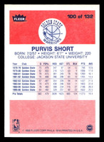 1986-87 Fleer #100 Purvis Short NM-Mint Basketball 