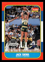 1986-87 Fleer #102 Jack Sikma Near Mint+ Basketball  ID: 508986