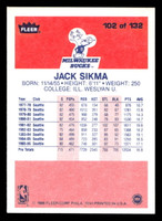 1986-87 Fleer #102 Jack Sikma Near Mint+ Basketball  ID: 508986