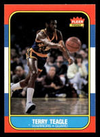 1986-87 Fleer #107 Terry Teagle Near Mint+ Basketball 