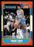1986-87 Fleer #108 Reggie Theus Excellent+ Basketball 