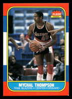 1986-87 Fleer #111 Mychal Thompson Ex-Mint Basketball  ID: 509036