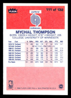 1986-87 Fleer #111 Mychal Thompson Ex-Mint Basketball  ID: 509036