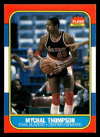 1986-87 Fleer #111 Mychal Thompson Ex-Mint Basketball  ID: 509037