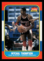 1986-87 Fleer #111 Mychal Thompson Near Mint+ Basketball  ID: 509041