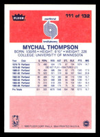 1986-87 Fleer #111 Mychal Thompson Near Mint+ Basketball  ID: 509041