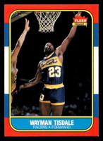 1986-87 Fleer #113 Wayman Tisdale Ex-Mint RC Rookie Basketball  ID: 509050