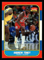 1986-87 Fleer #114 Andrew Toney Ex-Mint Basketball  ID: 509058