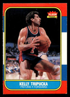 1986-87 Fleer #115 Kelly Tripucka Excellent RC Rookie Basketball 