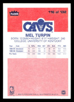 1986-87 Fleer #116 Mel Turpin Near Mint+ Basketball  ID: 509081