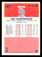 1986-87 Fleer #117 Kiki Vandeweghe Ex-Mint RC Rookie Basketball  ID: 509084