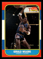 1986-87 Fleer #122 Gerald Wilkins Excellent+ RC Rookie Basketball 