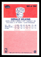 1986-87 Fleer #122 Gerald Wilkins Near Mint RC Rookie Basketball 