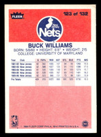 1986-87 Fleer #123 Buck Williams Excellent RC Rookie Basketball 
