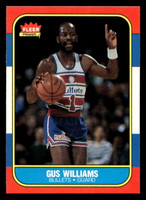 1986-87 Fleer #124 Gus Williams Near Mint+ Basketball 
