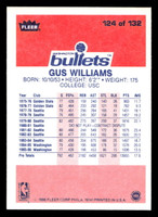 1986-87 Fleer #124 Gus Williams Near Mint+ Basketball 
