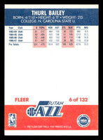 1987-88 Fleer #6 Thurl Bailey Near Mint Basketball  ID: 509179