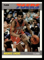 1987-88 Fleer #20 Maurice Cheeks Near Mint+ Basketball  ID: 509241