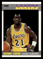 1987-88 Fleer #21 Michael Cooper Near Mint+ Basketball  ID: 509246