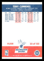 1987-88 Fleer #23 Terry Cummings Near Mint+ Basketball  ID: 509258