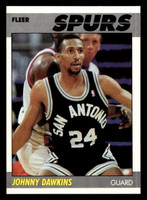1987-88 Fleer #27 Johnny Dawkins Near Mint+ RC Rookie Basketball  ID: 509274