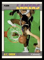 1987-88 Fleer #42 A.C. Green Ex-Mint RC Rookie Basketball 
