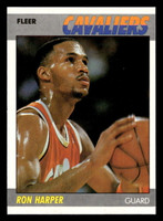 1987-88 Fleer #49 Ron Harper Near Mint+ RC Rookie Basketball 