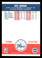 1987-88 Fleer #51 Roy Hinson NM-Mint Basketball  ID: 509380