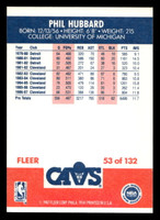 1987-88 Fleer #53 Phil Hubbard Near Mint+ Basketball  ID: 509390