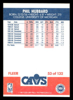 1987-88 Fleer #53 Phil Hubbard Near Mint+ Basketball  ID: 509391