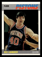 1987-88 Fleer #61 Bill Laimbeer Near Mint+ Basketball  ID: 509411