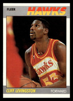 1987-88 Fleer #63 Cliff Levingston NM-Mint RC Rookie Basketball  ID: 509420