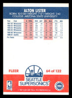 1987-88 Fleer #64 Alton Lister NM-Mint Basketball  ID: 509424