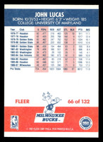 1987-88 Fleer #66 John Lucas Near Mint Basketball  ID: 509436
