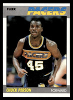 1987-88 Fleer #85 Chuck Person Excellent+ RC Rookie Basketball  ID: 509523