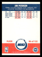 1987-88 Fleer #86 Jim Petersen Near Mint Basketball  ID: 509527
