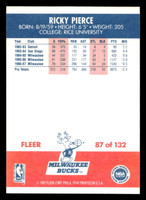 1987-88 Fleer #87 Ricky Pierce Near Mint+ Basketball  ID: 509531