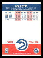 1987-88 Fleer #92 Doc Rivers Near Mint Basketball  ID: 509558