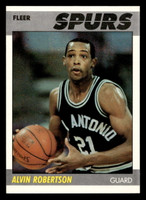 1987-88 Fleer #93 Alvin Robertson Near Mint+ Basketball  ID: 509560