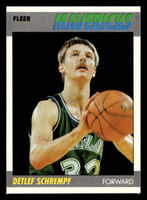 1987-88 Fleer #97 Detlef Schrempf Ex-Mint RC Rookie Basketball 