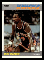 1987-88 Fleer #102 Rory Sparrow NM-Mint Basketball  ID: 509606