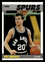 1987-88 Fleer #104 Jon Sundvold Near Mint Basketball  ID: 509617