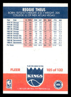 1987-88 Fleer #105 Reggie Theus Near Mint Basketball  ID: 509618
