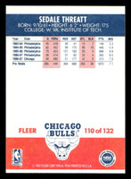 1987-88 Fleer #110 Sedale Threatt Near Mint Basketball  ID: 509639