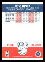 1987-88 Fleer #113 Trent Tucker Near Mint RC Rookie Basketball  ID: 509653