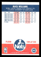 1987-88 Fleer #120 Buck Williams Near Mint+ Basketball  ID: 509688